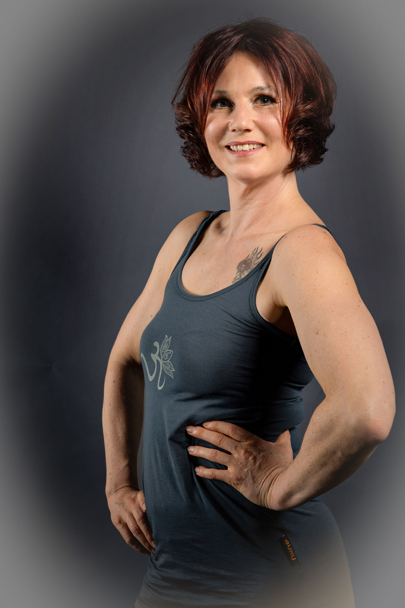 Portrait der Yogalehrerin Petra Quednau